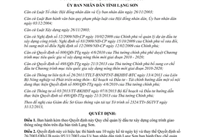 Quyết định 04/2014/QĐ-UBND quản lý đầu tư xây dựng công trình giao thông nông thôn Lạng Sơn