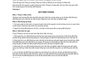 Thông tư 17/2014/TT-BTNMT hướng dẫn xác định ranh giới diện tích xây dựng cơ sở dữ liệu đất trồng lúa