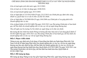 Thông tư 47/2014/TT-BTC hướng dẫn 03/2011/QĐ-TTg bảo lãnh doanh nghiệp nhỏ vừa vay vốn ngân hàng