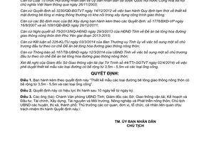 Quyết định 12/2014/QĐ-UBND Thiết kế mẫu đường bê tông giao thông nông thôn ống cống Phú Yên