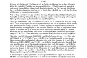 Chỉ thị 11/2014/CT-UBND quản lý sử dụng điện thoại không dây thiết bị phát lặp vô tuyến điện thu truyền hình Tiền Giang