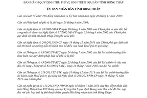 Quyết định 05/2014/QĐ-UBND thu phí vệ sinh tỉnh Đồng Tháp