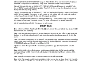 Quyết định 14/2014/QĐ-UBND Bộ đơn giá xây dựng cơ sở dữ liệu địa chính Đà Nẵng