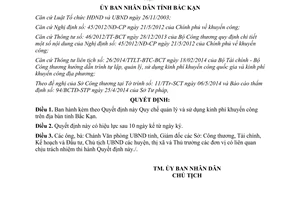 Quyết định 07/2014/QĐ-UBND quản lý sử dụng kinh phí khuyến công Bắc Kạn