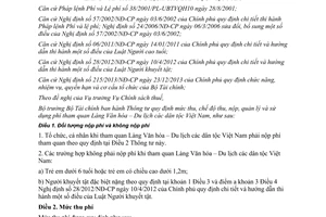 Thông tư 64/2014/TT-BTC thu nộp quản lý sử dụng phí tham quan làng văn hóa du lịch các dân tộc Việt Nam