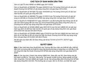 Quyết định 1040/QĐ-UBND 2014 thi công mặt đường xây dựng nông thôn mới 2010 2020 Bình Phước