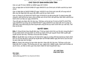 Quyết định 765/QĐ-UBND 2014 thủ tục hành chính mới giữ nguyên Sở Văn hóa Thể thao Du lịch Cà Mau