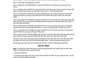 Quyết định 1460/QĐ-UBND 2014 Quy hoạch xây dựng Đồng Nai đến 2020 tầm nhìn đến 2050