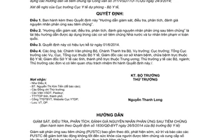 Quyết định 1830/QĐ-BYT năm 2014 điều tra phân tích nguyên nhân phản ứng sau tiêm chủng