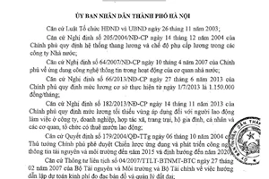 Quyết định 2663/QĐ-UBND 2014 đơn giá sản phẩm đo địa chính đất đai cơ sở dữ liệu địa chính Hà Nội