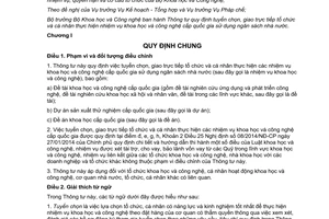 Thông tư 10/2014/TT-BKHCN giao trực tiếp tổ chức cá nhân nhiệm vụ khoa học công nghệ sử dụng ngân sách