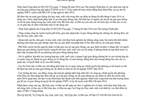 Công văn 2245/BGDĐT-CTHSSV an toàn giao thông học sinh sinh viên tháng 4 đến tháng 8 năm 2014