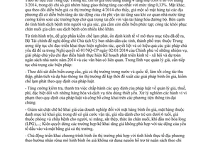 Công văn 6063/BTC-QLG năm 2014 quản lý bình ổn giá Bộ Tài chính