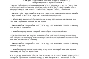 Công văn 1703/TCT-DNL năm 2014 hóa đơn điện tử dịch vụ viễn thông công nghệ thông tin cước trả trước