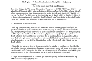 Công văn 6642/BTC-CST 2014 hướng dẫn giải pháp hỗ trợ doanh nghiệp bị tổn thất