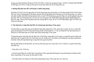 5749/TCHQ-VNACCS 2014 hướng dẫn thực hiện Thông tư 22/2014/TT-BTC thủ tục hải quan điện tử