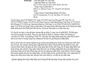 Công văn 5854/TCHQ-TXNK 2014 trừ lùi hàng hóa nhập khẩu miễn thuế