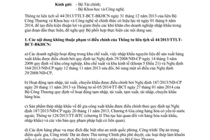 Công văn 4719/BCT-KHCN 2014 triển khai 44/2013/TTLT-BCT-BKHCN quản lý chất lượng thép
