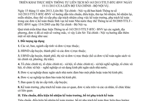 Hướng dẫn 649/HDLN-STC-SNV về 163/2013/TTLT-BTC-BNV bổ miễn nhiệm phụ cấp kế toán Quảng Bình