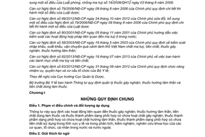 Thông tư 19/2014/TT-BYT quản lý thuốc gây nghiện hướng tâm thần tiền chất dùng làm thuốc