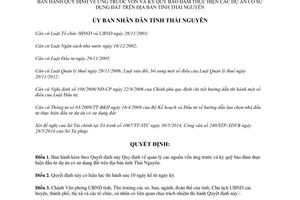 Quyết định 14/2014/QĐ-UBND quản lý nguồn vốn ứng trước ký quỹ đầu tư dự án đất Thái Nguyên