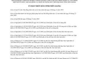 Quyết định 18/2014/QĐ-UBND hệ số điều chỉnh giá đất nghĩa vụ tài chính sử dụng đất Tiền Giang