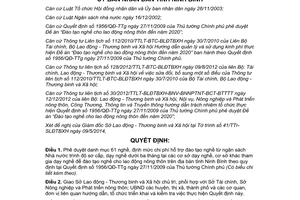 Quyết định 422/QĐ-UBND 2014 chi phí hỗ trợ đào tạo nghề từ ngân sách nhà nước Ninh Bình