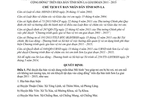 Quyết định 1545/QĐ-UBND 2014 trợ giúp trẻ em bỏ rơi mồ côi không nơi nương tựa khuyết tật Sơn La 2011 2015