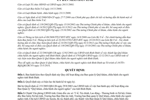 Quyết định 1933/QĐ-UBND 2014 Quy chế hoạt động Ban quản lý Quỹ khám chữa bệnh người nghèo Bình Định