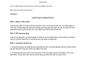 Luật Phá sản 2014