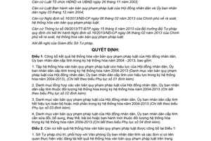 Quyết định 474/QĐ-UBND 2014 công bố kết quả hệ thống hóa văn bản pháp luật Điện Biên 2004 2013
