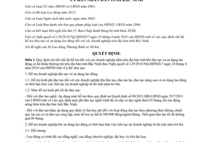 Quyết định 286/2014/QĐ-UBND chế độ hỗ trợ đào tạo sử dụng lao động doanh nghiệp Bắc Ninh