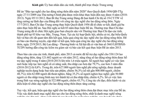 Công văn 1834/LĐTBXH-TCDN 2014 chỉ đạo công tác dạy nghề cho lao động nông thôn