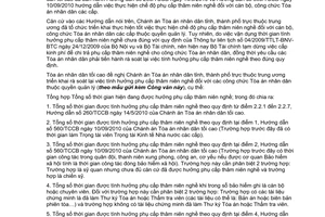 Công văn 283/TCCB 2014 rà soát chế độ phụ cấp thâm niên nghề Tòa án nhân dân tối cao