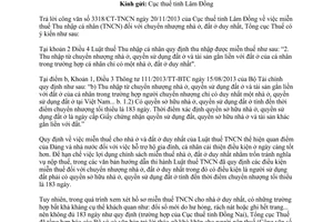 Công văn 2169/TCT-TNCN 2014 miễn thuế thu nhập cá nhân nhà đất ở duy nhất