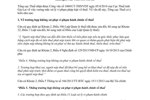 Công văn 2177/TCT-PC xử phạt vi phạm hành chính về thuế 2014