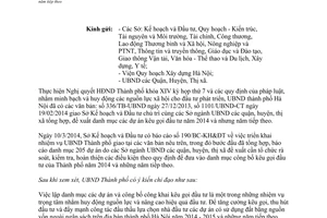 Công văn 4390/UBND-CT đẩy mạnh đấu thầu sử dụng vốn ngoài ngân sách Hà Nội 2014 2015