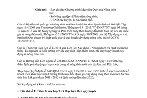 Công văn 878/SXD-QLN thẩm định đánh giá nhà ở dân cư đạt chuẩn nông thôn mới Đắk Lắk