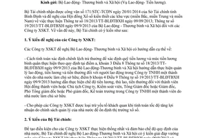 Công văn 8333/BTC-TCNH 2014 thực hiện 18/2013/TT-BLĐTBXH