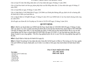 Quyết định 660/QĐ-UBND 2014 bãi bỏ 1428/2001/QĐ-UB 863/2003/QĐ-UB 829/2003/QĐ-UB Hà Nam