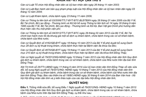 Nghị quyết 10/2014/NQ-HĐND sửa đổi 79/2012/NQ-HĐND giá dịch vụ khám chữa bệnh Đồng Tháp