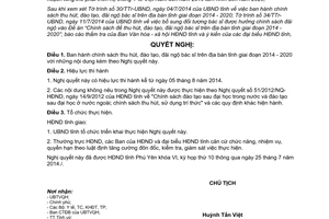 Nghị quyết 110/2014/NQ-HĐND thu hút đào tạo đãi ngộ bác sĩ Phú Yên 2014 2020