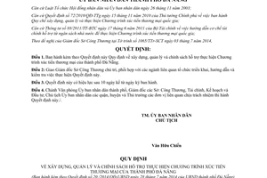 Quyết định 20/2014/QĐ-UBND xây dựng quản lý hỗ trợ xúc tiến thương mại Đà Nẵng