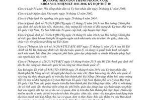 Nghị quyết 60/2014/NQ-HĐND mức chi áp dụng Đà Nẵng