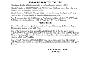 Quyết định 28/2014/QĐ-UBND Quy chế quản lý vận hành sử dụng hệ thống thư điện tử công vụ Vĩnh Phúc