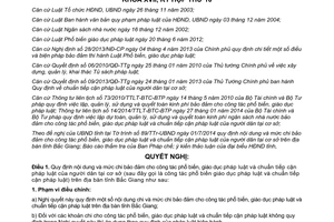 Nghị quyết 07/2014/NQ-HĐND mức chi giáo dục pháp luật chuẩn tiếp cận pháp luật Bắc Giang