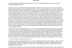 Chỉ thị 13/2014/CT-UBND bảo vệ xử lý vi phạm hành lang an toàn công trình lưới điện cao áp Bà Rịa Vũng Tàu