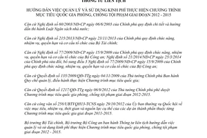 Thông tư liên tịch 95/2014/TTLT-BTC-BCA hướng dẫn kinh phí phòng chống tội phạm 2012-2015