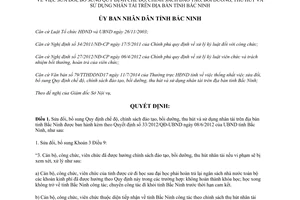 Quyết định 326/2014/QĐ-UBND sửa đổi chính sách đào tạo bồi dưỡng thu hút sử dụng nhân tài Bắc Ninh