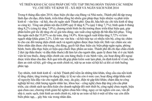 Chỉ thị 17/2014/CT-UBND nhiệm vụ chỉ tiêu kinh tế xã hội ngân sách 2014 Hồ Chí Minh